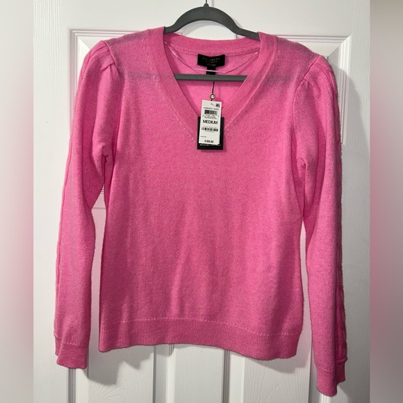 Charter Club luxury cashmere sweater, pink, size M BNWT - Picture 1 of 5